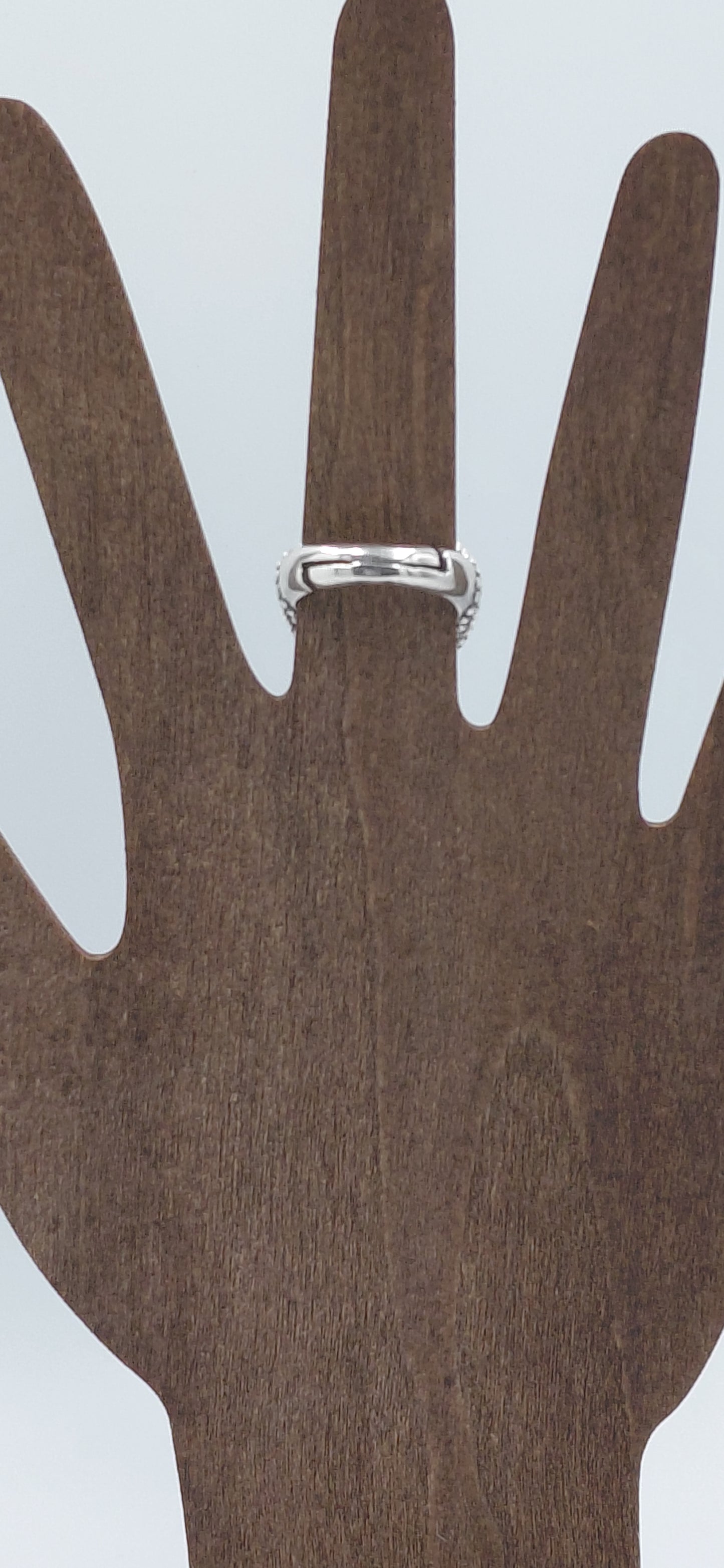 ANELLO IN ARGENTO IN PASTA DI CORALLO