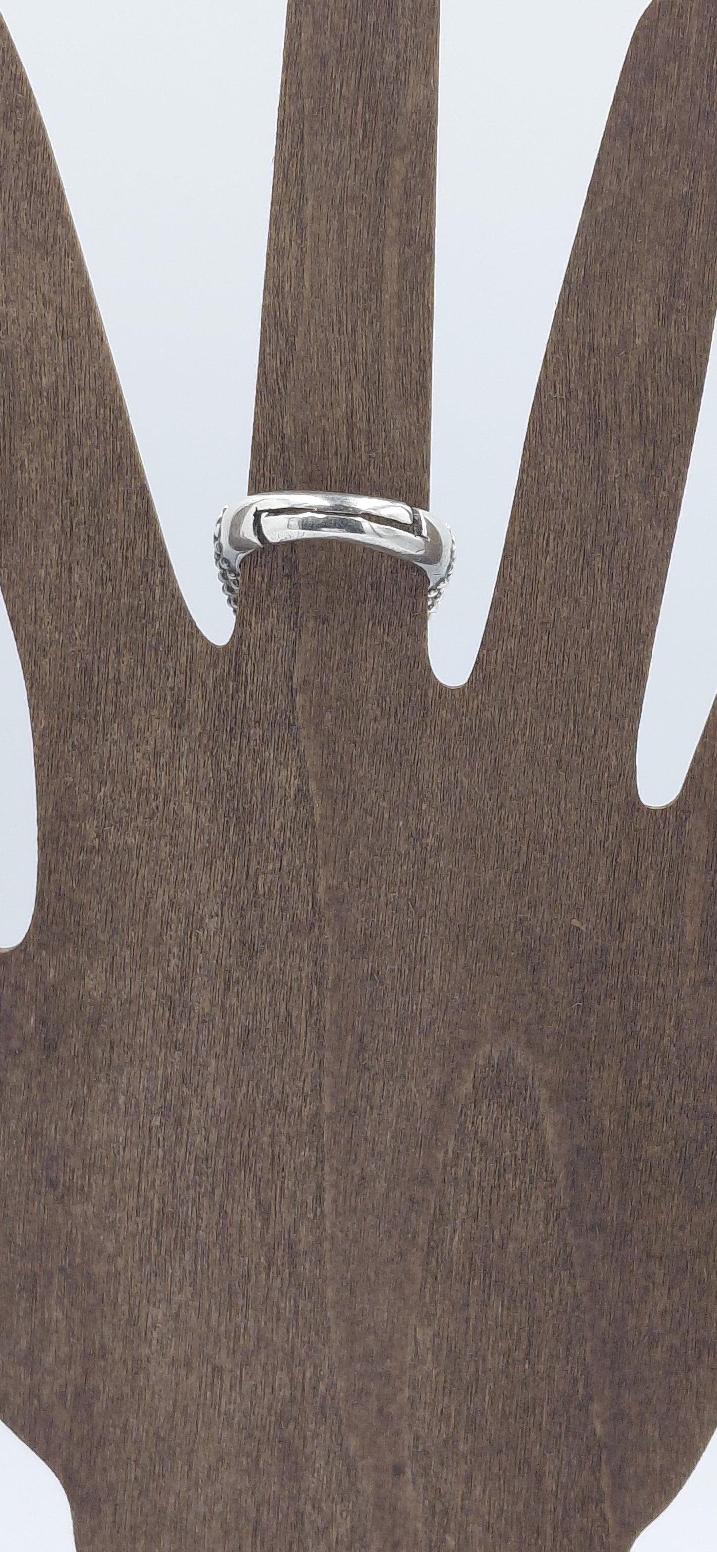 ANELLO IN ARGENTO CON PASTA TURCHESE