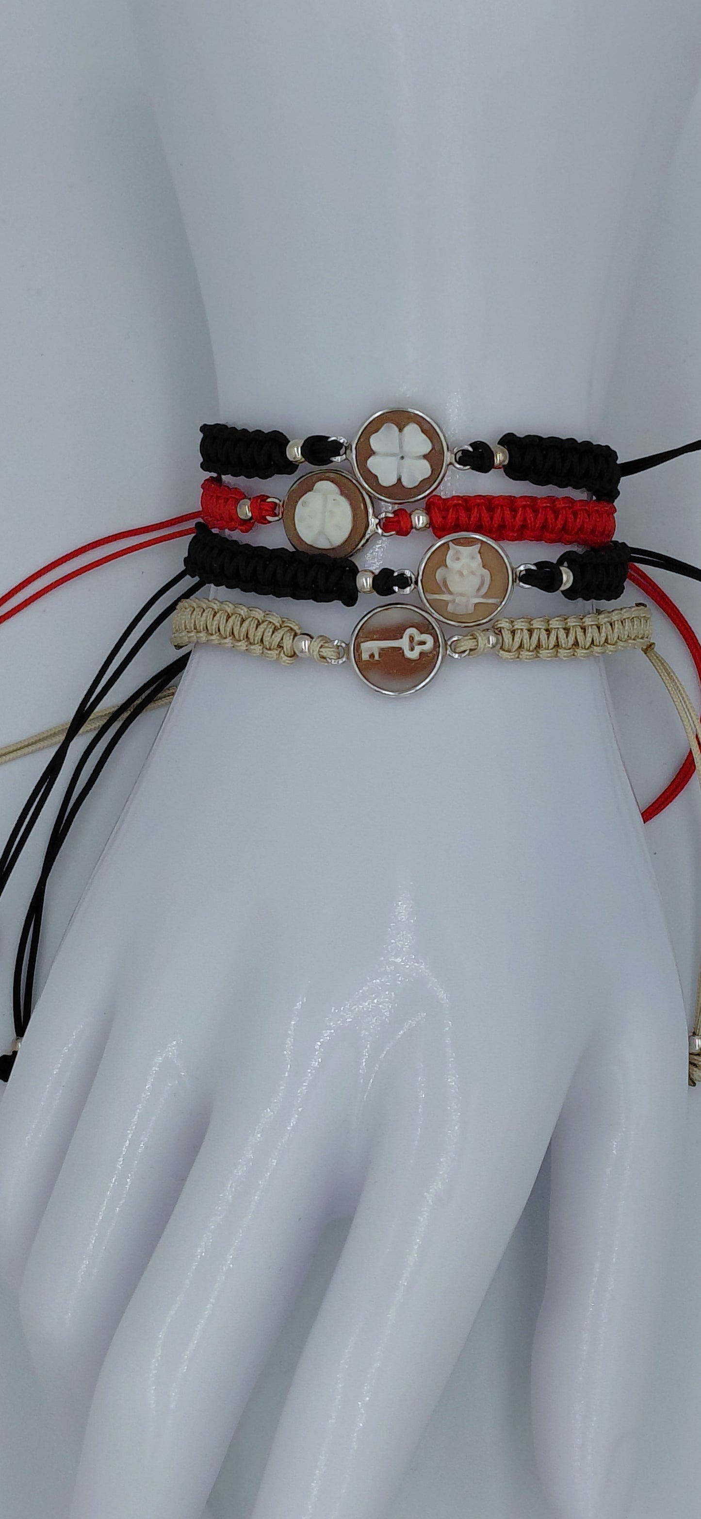 BRACCIALETTI SCOOBY DOO CON IL CAMMEO IN ARGENTO 925