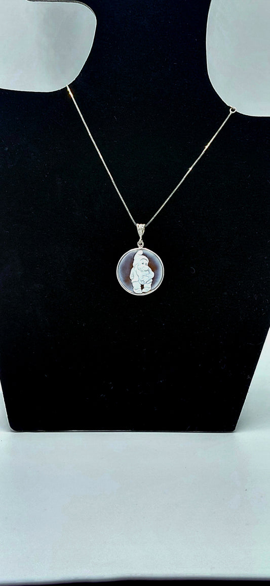CIONDOLO CAMMEO "NANO " IN ARGENTO 925