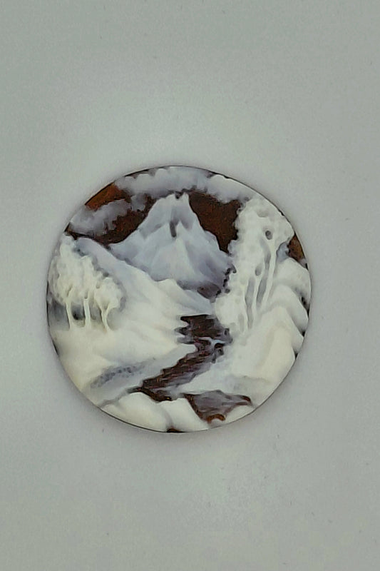 CAMMEO "PAESAGGIO DI MONTAGNA "