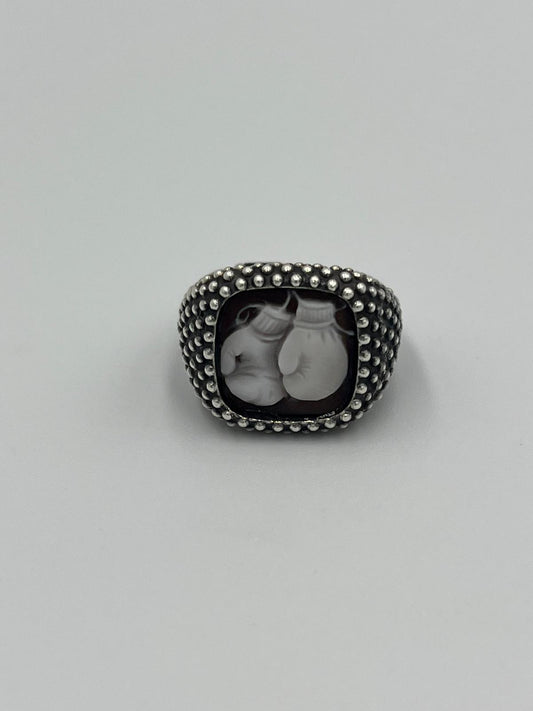 ANELLO IN ARGENTO CON CAMMEO